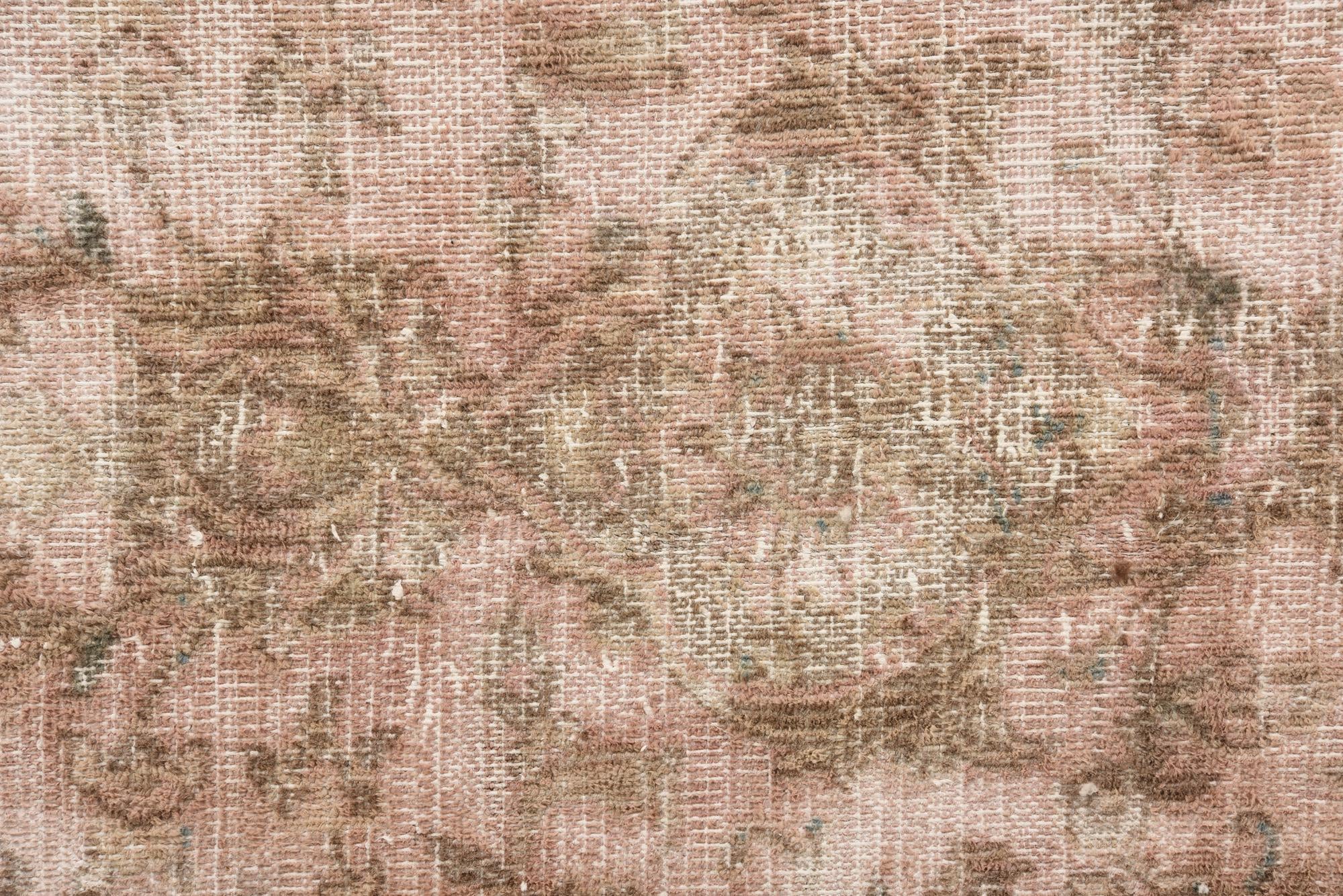 9' 7 x 12' 7 Hand Knotted Ultra Vintage Persian Wool Rug