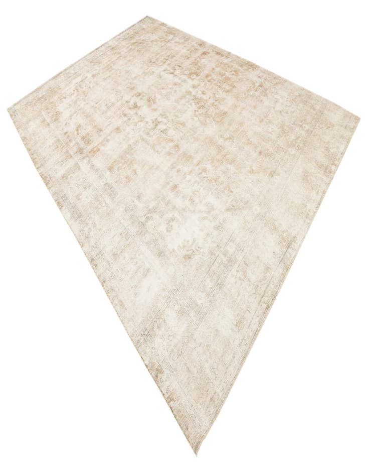 Detail image of 9' 1 x 12' 10  Hand Knotted Ultra Vintage Persian Wool Rug