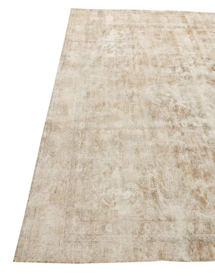 Detail image of 9' 1 x 12' 10  Hand Knotted Ultra Vintage Persian Wool Rug