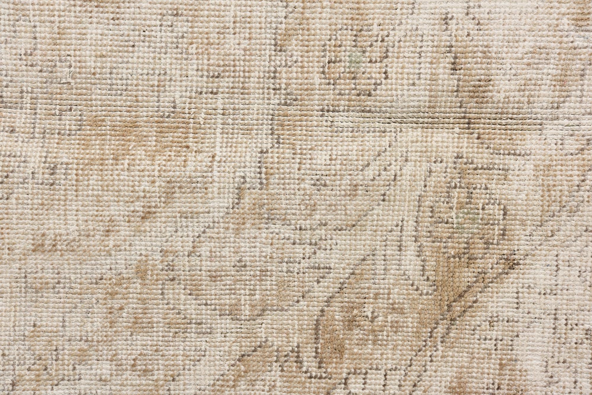 9' 1 x 12' 10 Hand Knotted Ultra Vintage Persian Wool Rug