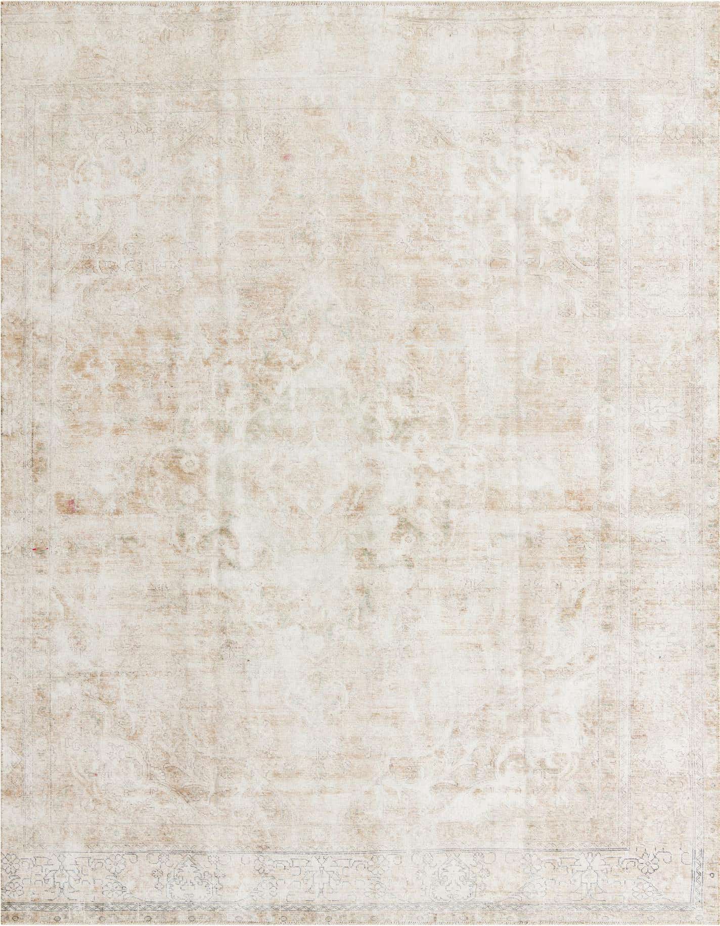 Primary image 9' 1 x 12' 10  Hand Knotted Ultra Vintage Persian Wool Rug