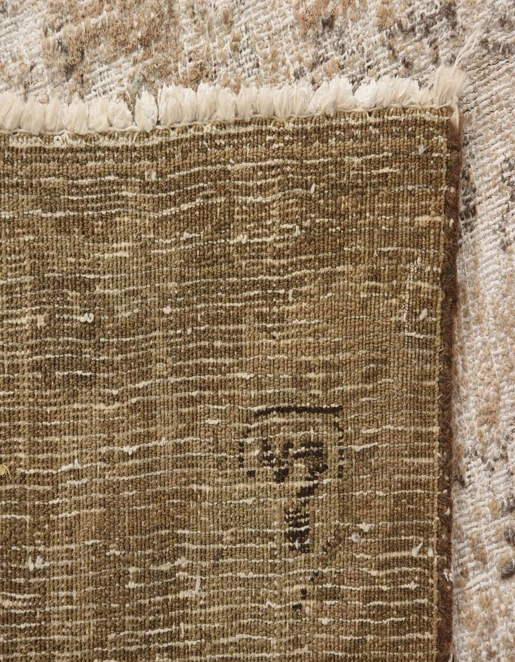 Detail image of 8' 10 x 11' 5  Hand Knotted Ultra Vintage Persian Wool Rug