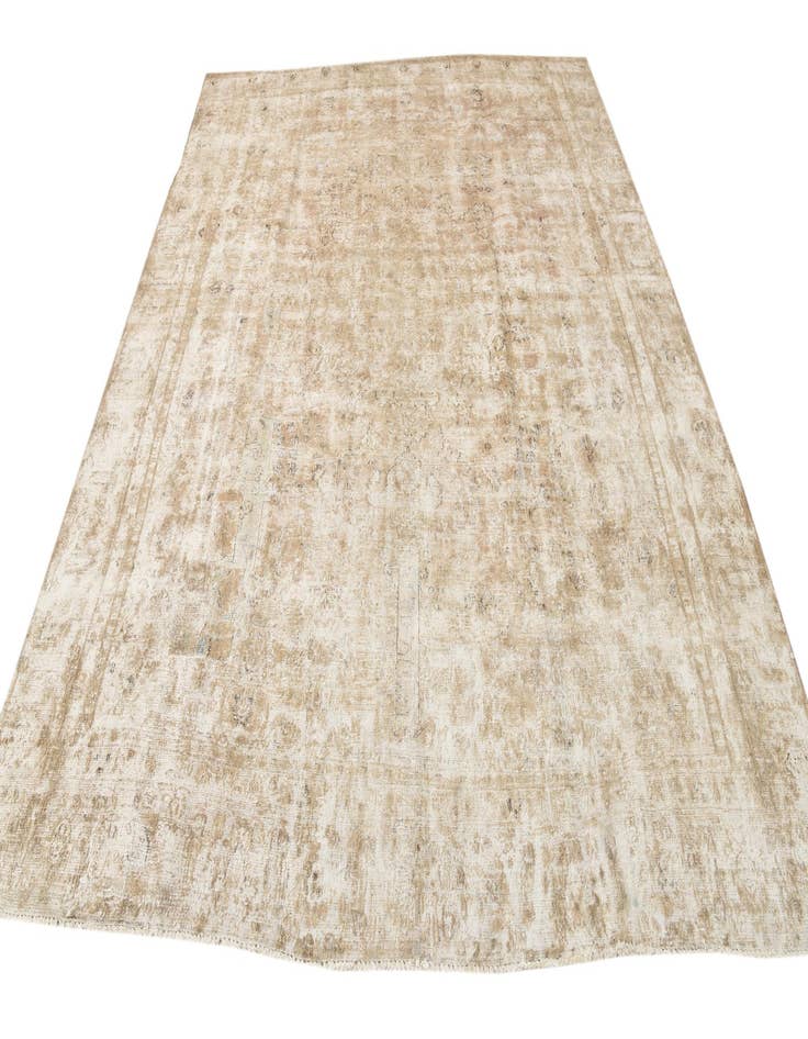 Detail image of 8' 10 x 11' 5  Hand Knotted Ultra Vintage Persian Wool Rug