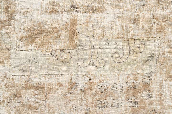 8' 10 x 11' 5 Hand Knotted Ultra Vintage Persian Wool Rug