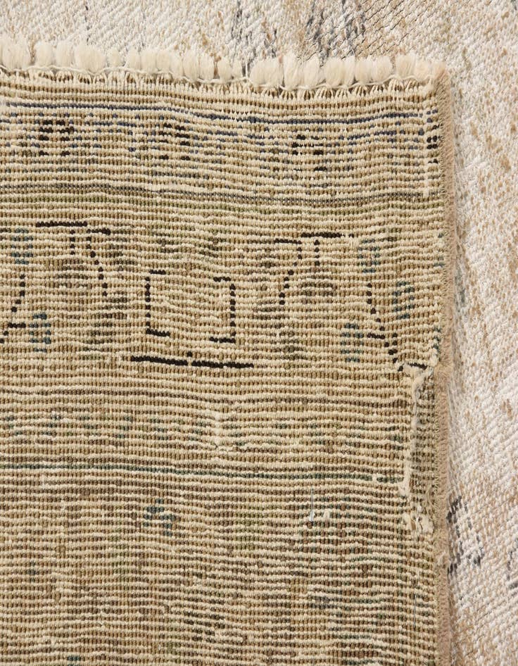 Detail image of 8' 10 x 12' 5  Hand Knotted Ultra Vintage Persian Wool Rug