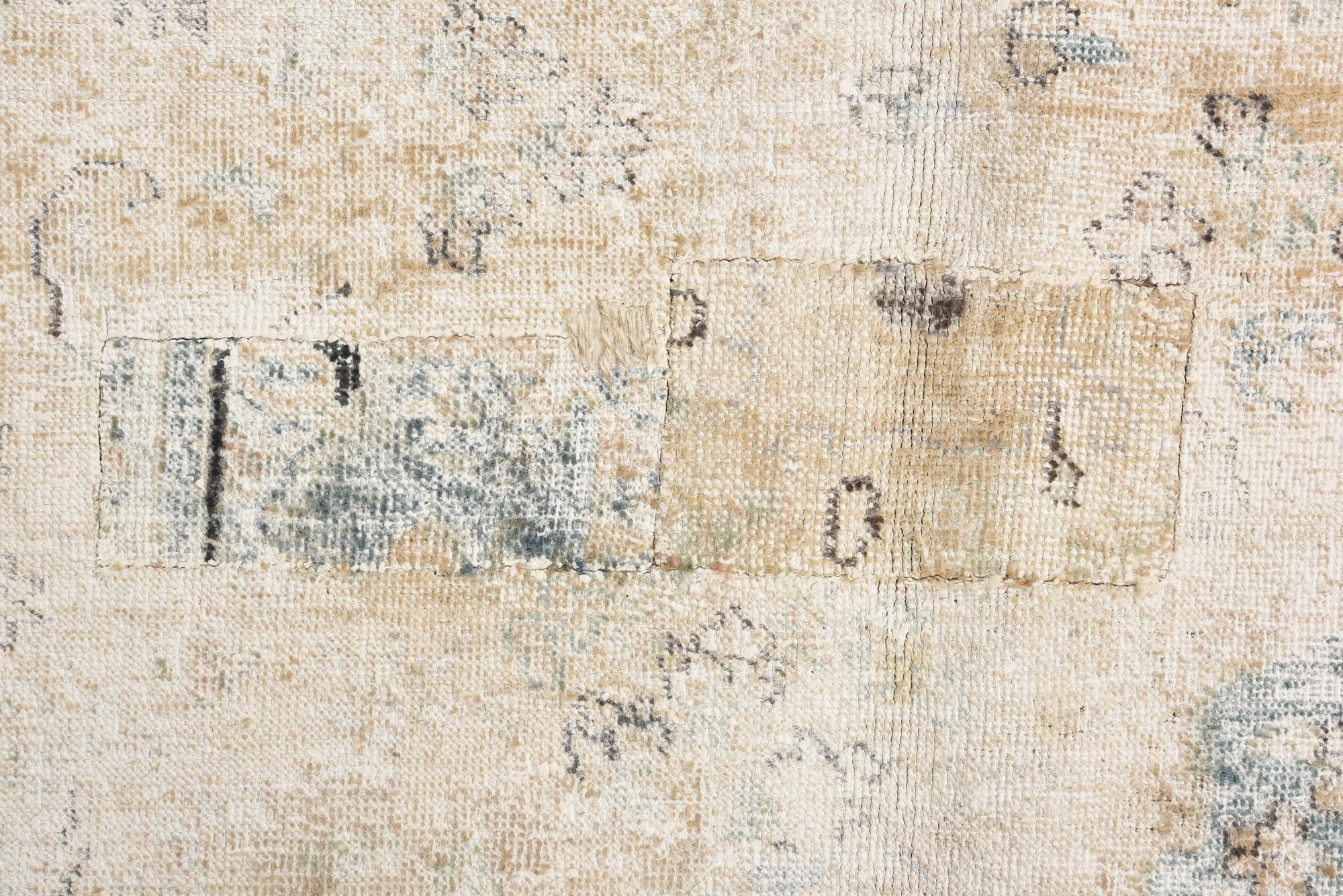 8' 10 x 12' 5 Hand Knotted Ultra Vintage Persian Wool Rug