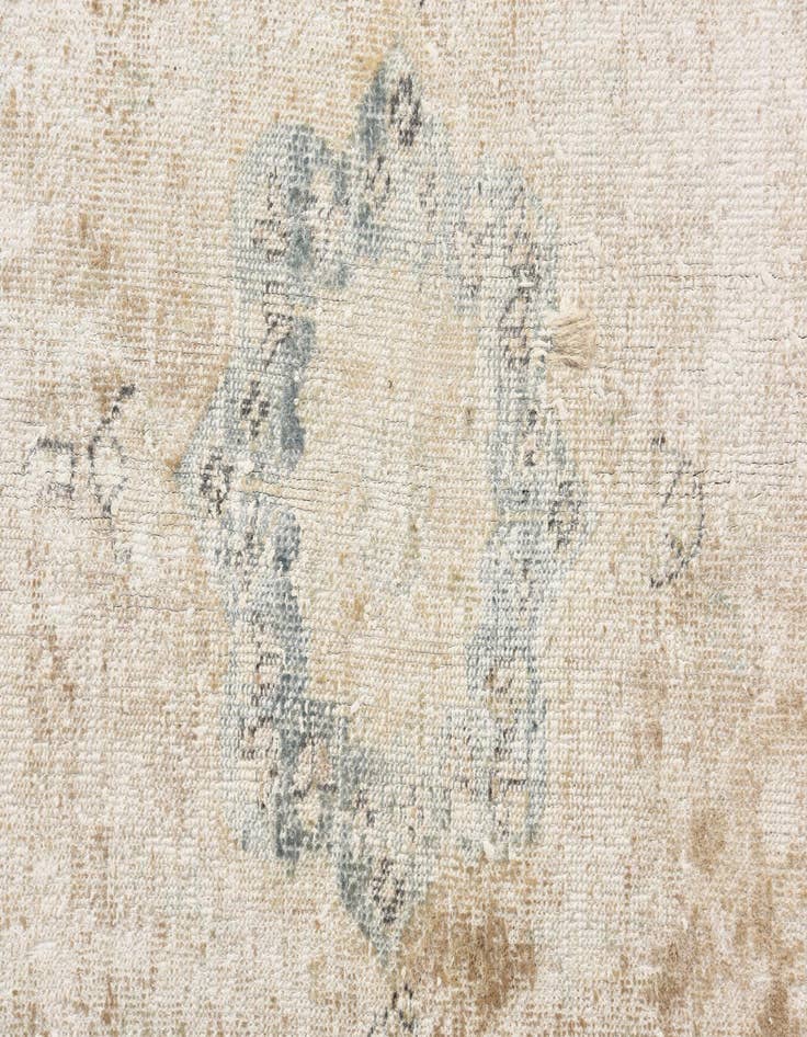 Detail image of 8' 10 x 12' 5  Hand Knotted Ultra Vintage Persian Wool Rug