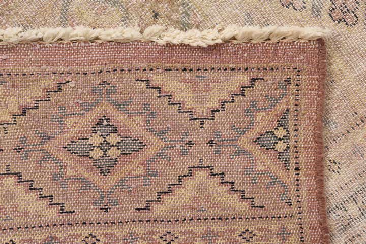 6' 4 x 9' 10 Hand Knotted Ultra Vintage Persian Wool Rug