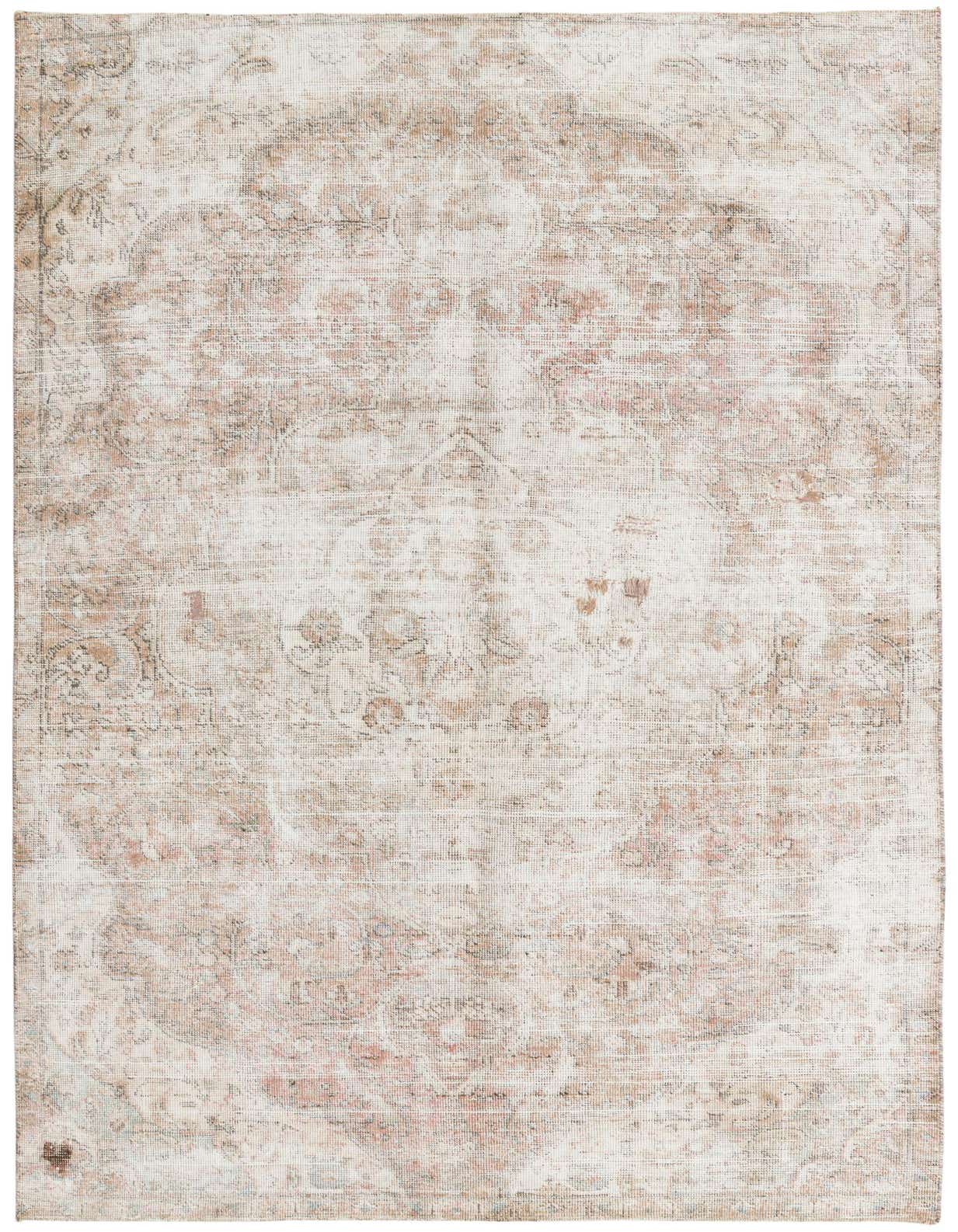 Primary image 4' 10 x 8'  Hand Knotted Ultra Vintage Persian Wool Rug