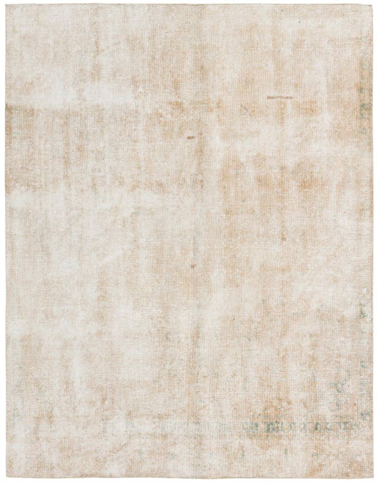 Detail image of 5' 5 x 6' 7 Hand Knotted Ultra Vintage Persian Wool Rug