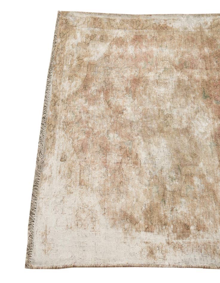 Detail image of 3' 1 x 4' 6  Hand Knotted Ultra Vintage Persian Wool Rug