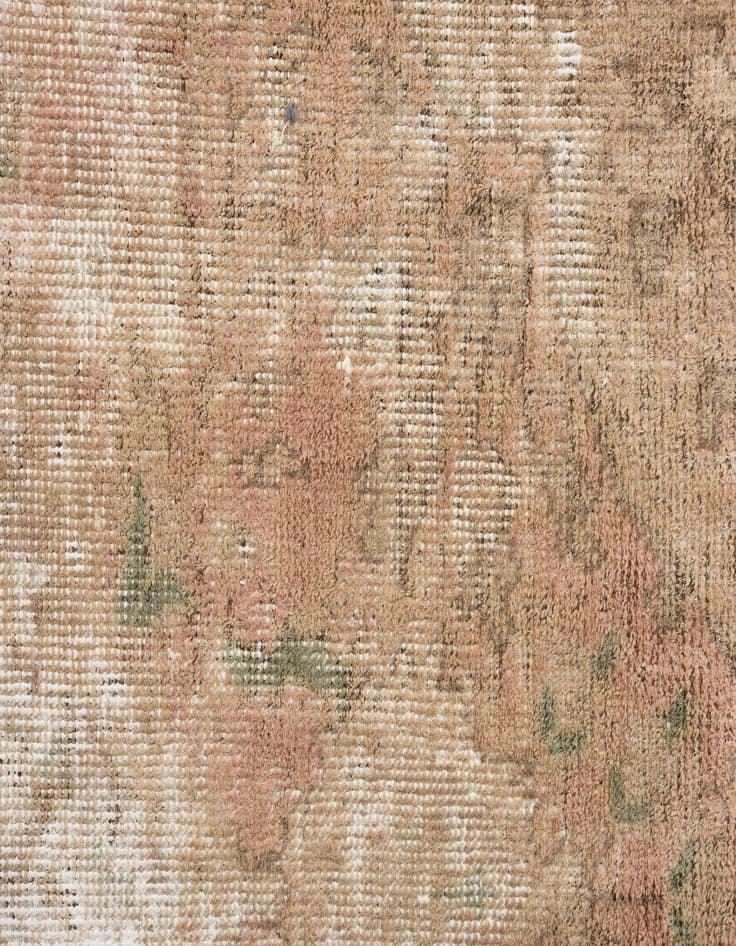 Detail image of 3' 1 x 4' 6  Hand Knotted Ultra Vintage Persian Wool Rug