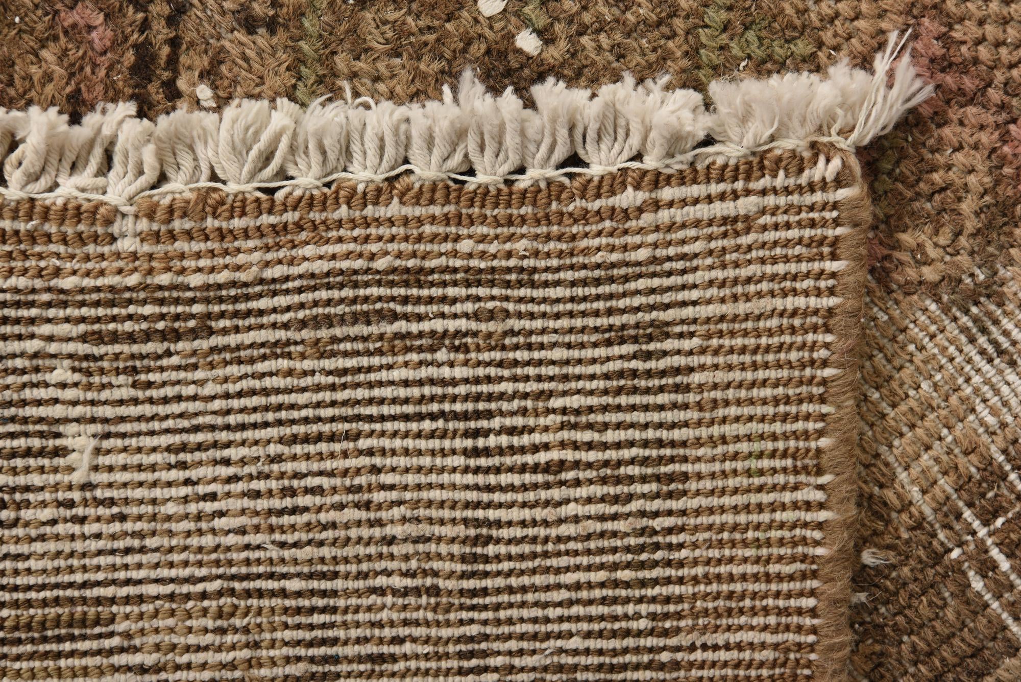 6' 10 x 9' 7 Hand Knotted Ultra Vintage Persian Wool Rug