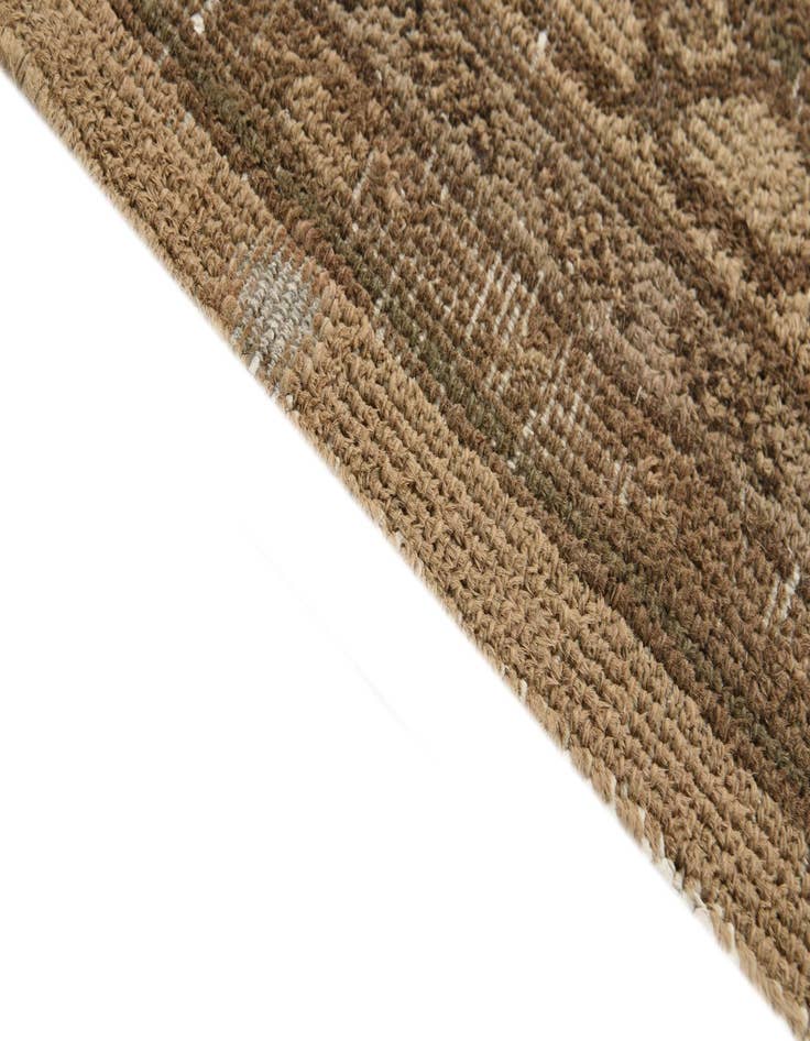 Detail image of 6' 10 x 9' 7  Hand Knotted Ultra Vintage Persian Wool Rug