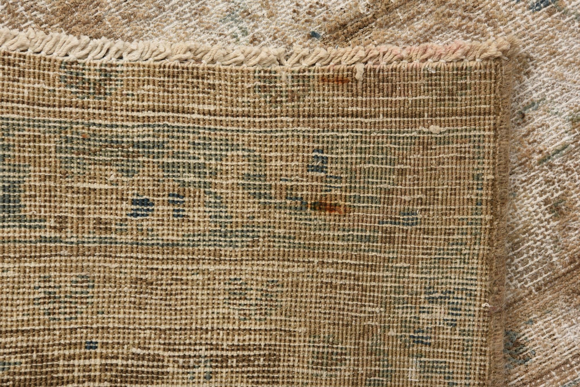 9' 4 x 12' 6 Hand Knotted Ultra Vintage Persian Wool Rug