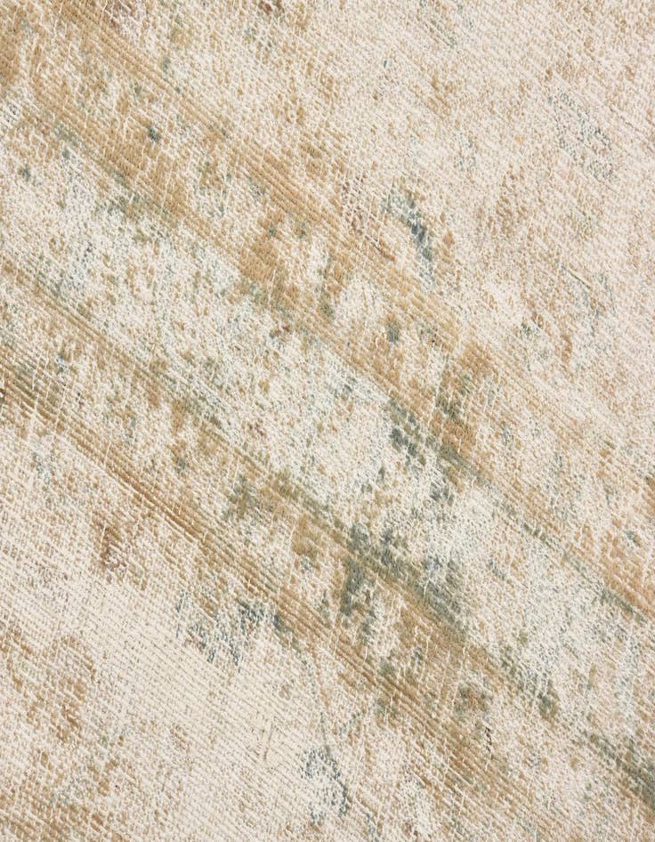 Detail image of 9' 7 x 12' 6  Hand Knotted Ultra Vintage Persian Wool Rug