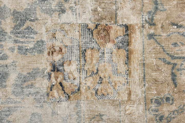 9' 7 x 13' 2 Hand Knotted Ultra Vintage Persian Wool Rug
