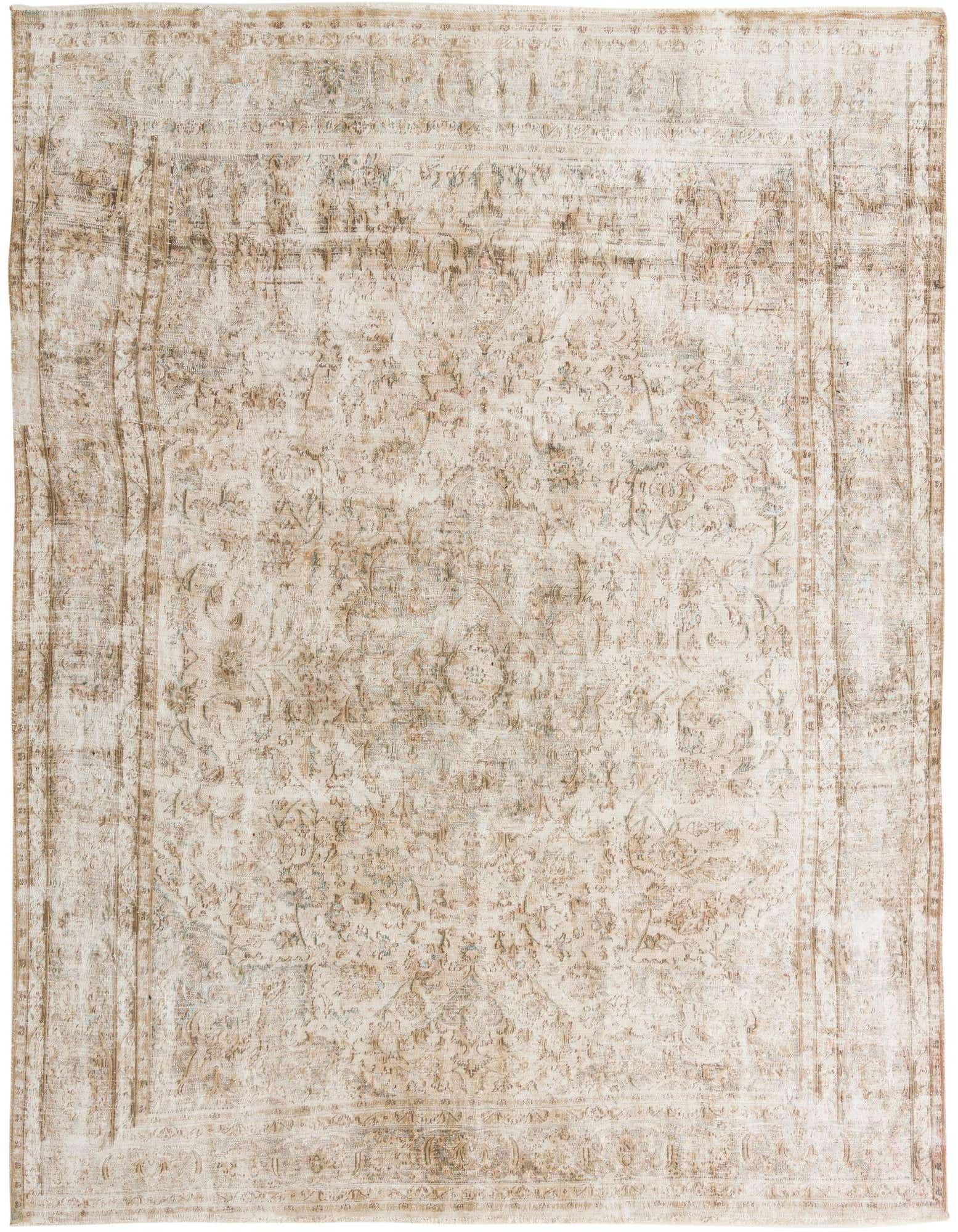 Primary image of  9' 7 x 12' 3  Hand Knotted Ultra Vintage Persian Wool Rug