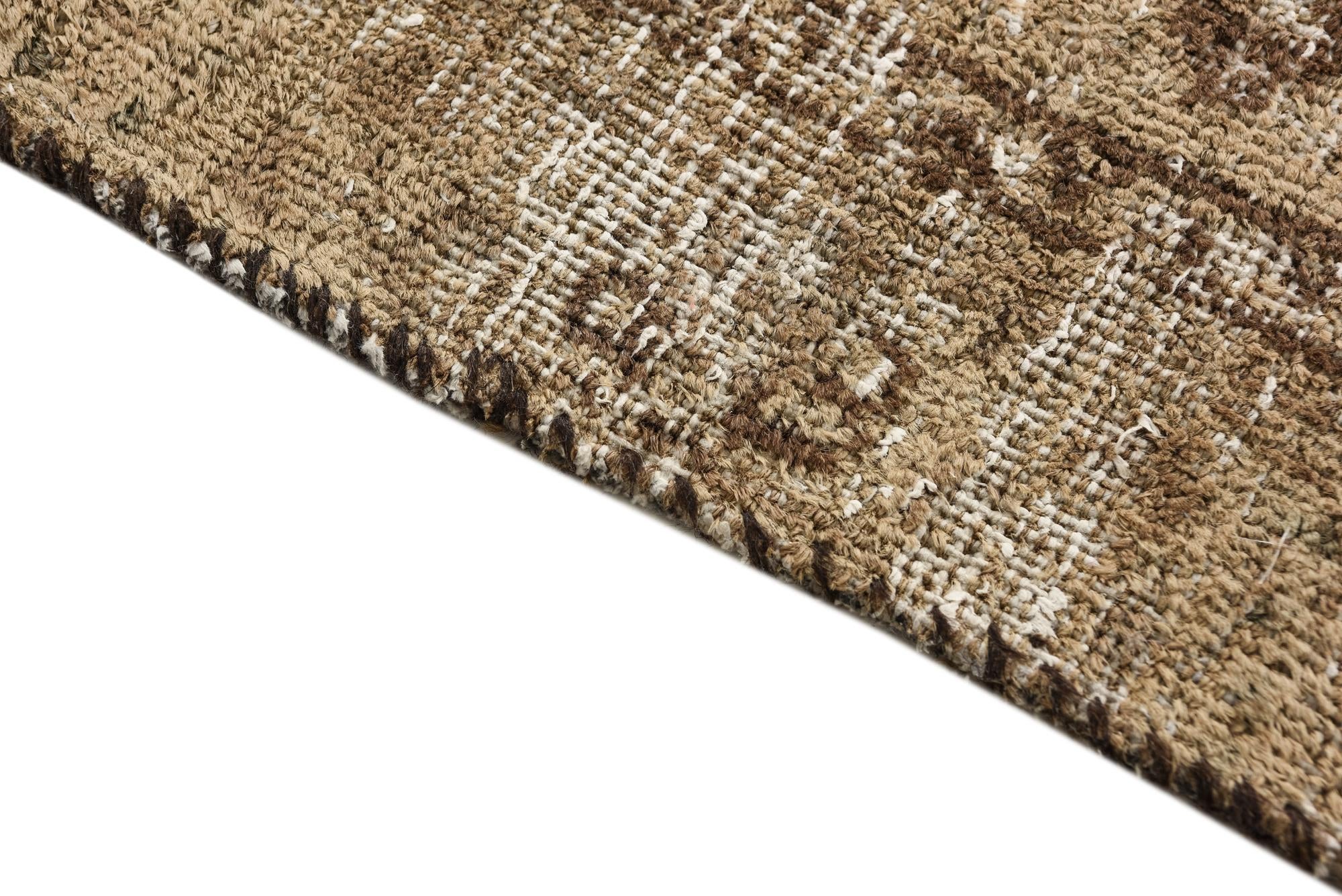 6' x 8' 4 Hand Knotted Ultra Vintage Persian Wool Rug