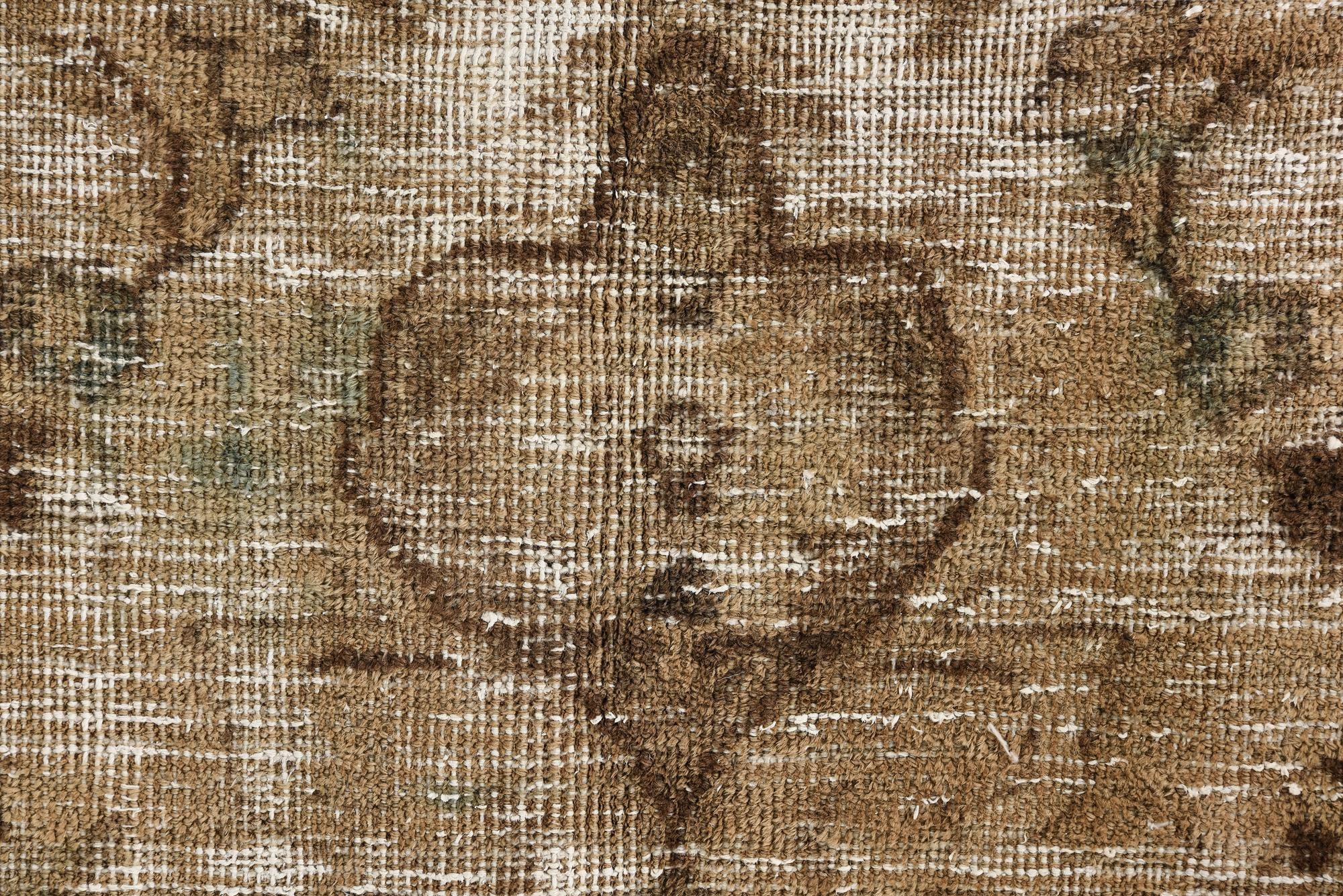 6' x 8' 4 Hand Knotted Ultra Vintage Persian Wool Rug