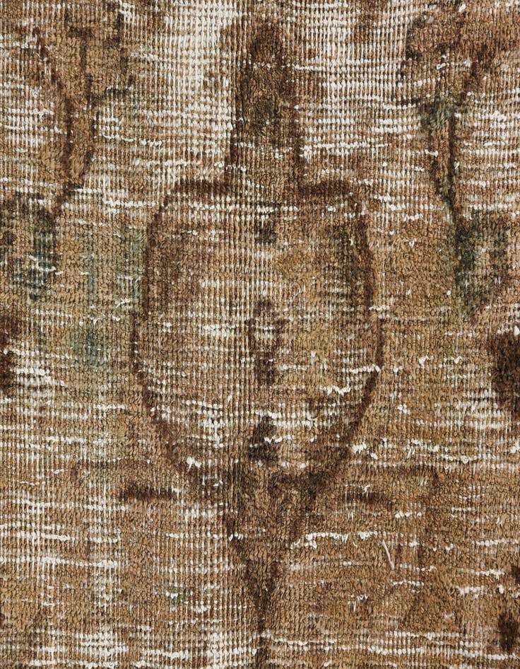 Detail image of 6' x 8' 4  Hand Knotted Ultra Vintage Persian Wool Rug