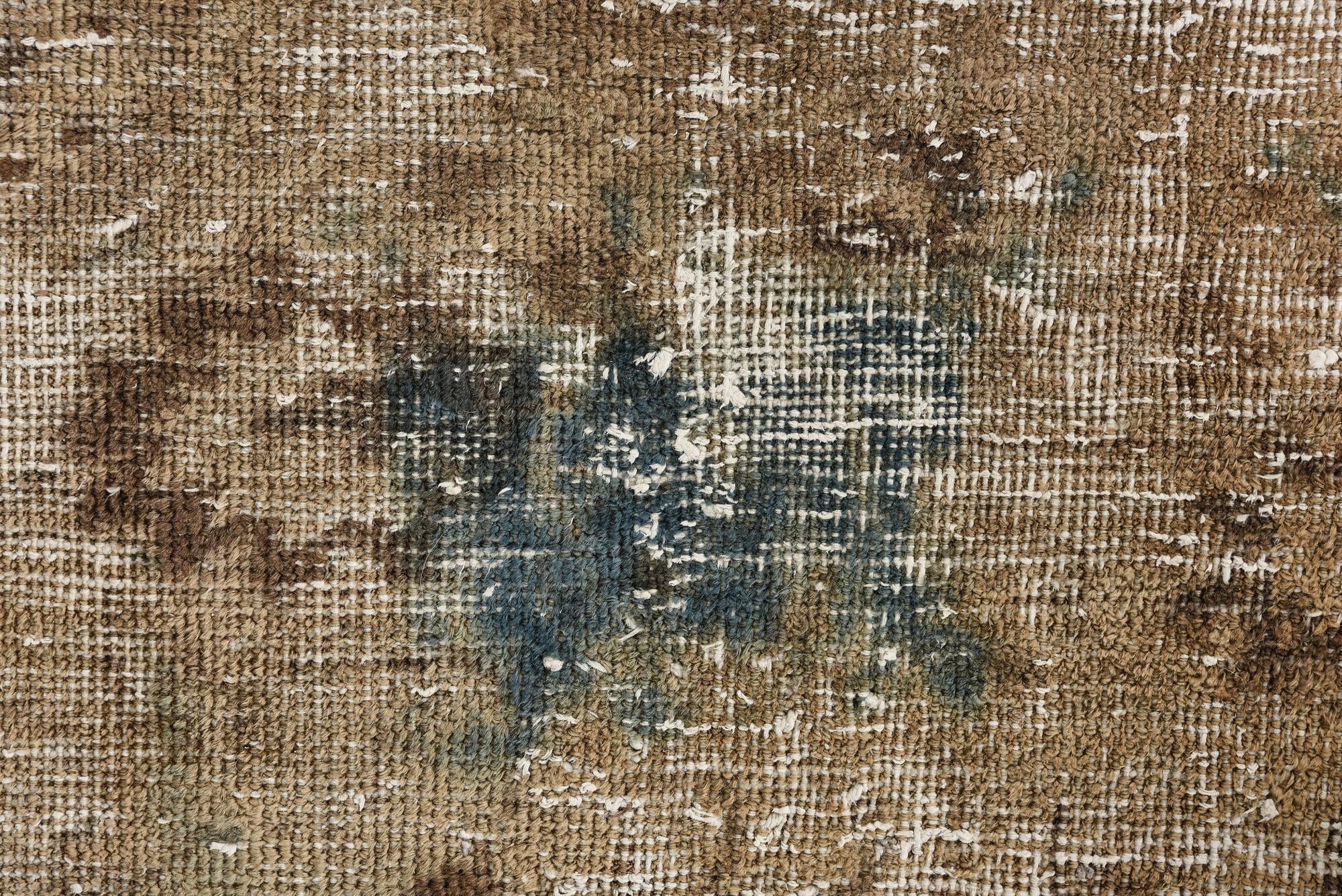 6' x 8' 4 Hand Knotted Ultra Vintage Persian Wool Rug