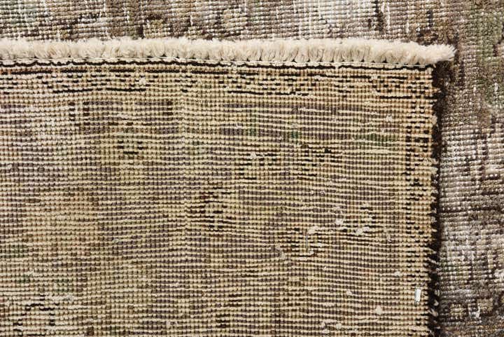 7' x 9' 9 Hand Knotted Ultra Vintage Persian Wool Rug