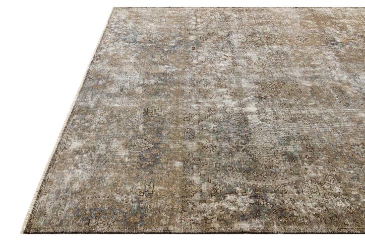 Detail image of 7' x 9' 9 Hand Knotted Ultra Vintage Persian Wool Rug