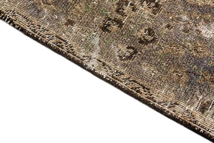 7' x 9' 9 Hand Knotted Ultra Vintage Persian Wool Rug