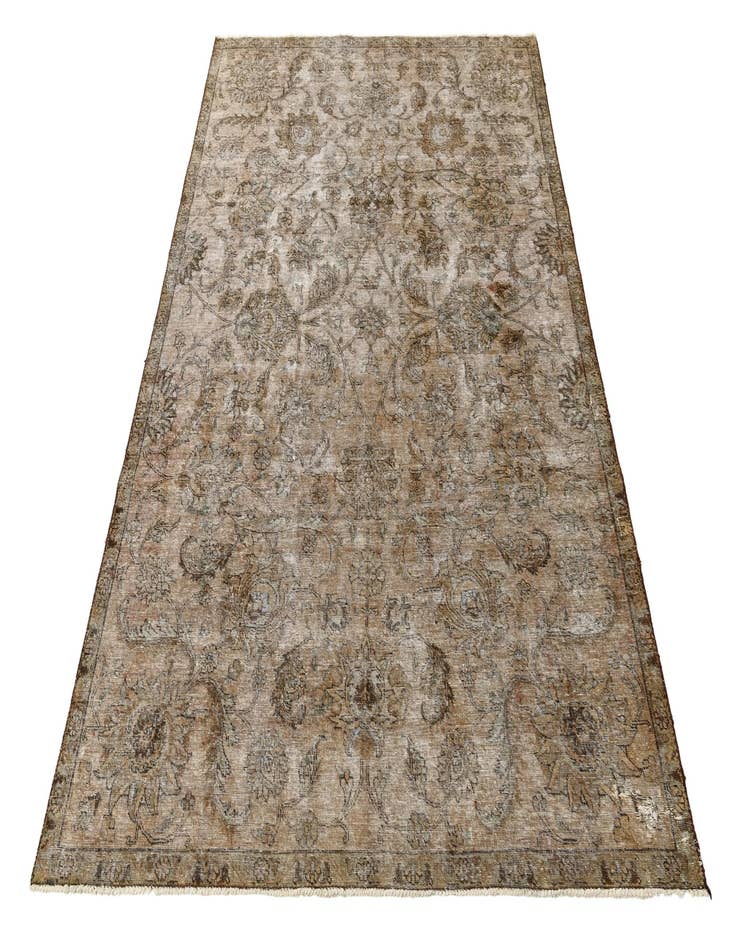 Detail image of 7' 5 x 11'  Hand Knotted Ultra Vintage Persian Wool Rug