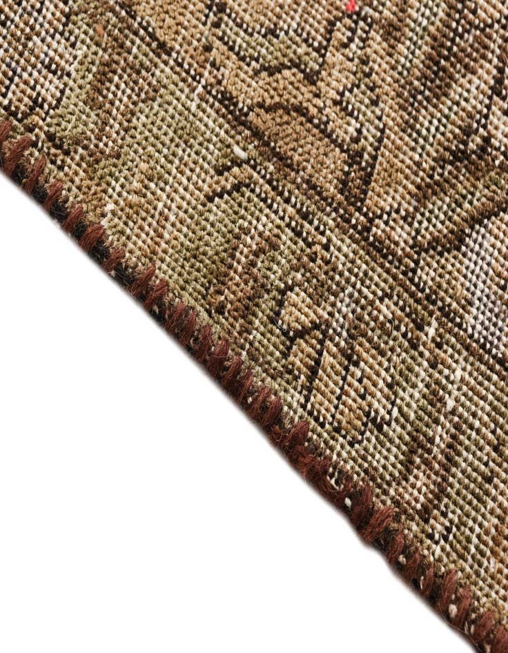 Detail image of 7' 5 x 11'  Hand Knotted Ultra Vintage Persian Wool Rug