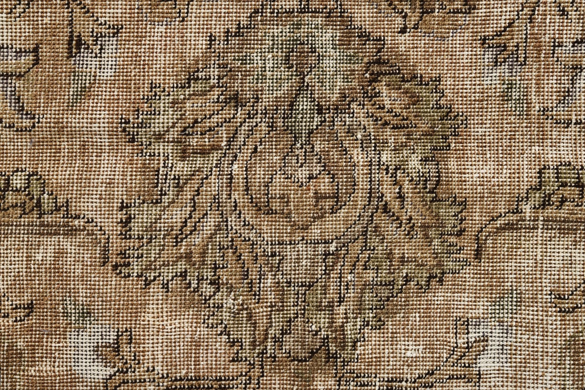 7' 5 x 11' Hand Knotted Ultra Vintage Persian Wool Rug