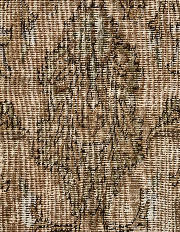 Detail image of 7' 5 x 11'  Hand Knotted Ultra Vintage Persian Wool Rug