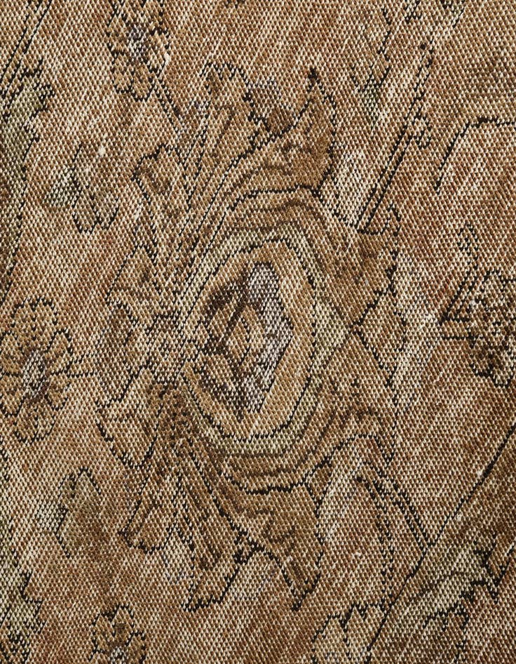 Detail image of 7' 5 x 11'  Hand Knotted Ultra Vintage Persian Wool Rug