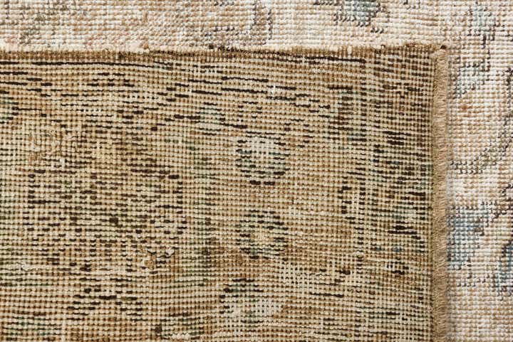 7' 1 x 8' 9 Hand Knotted Ultra Vintage Persian Wool Rug