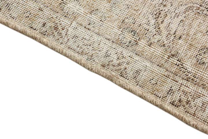 7' 1 x 8' 9 Hand Knotted Ultra Vintage Persian Wool Rug