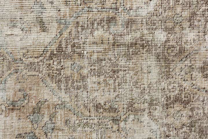 7' 1 x 8' 9 Hand Knotted Ultra Vintage Persian Wool Rug