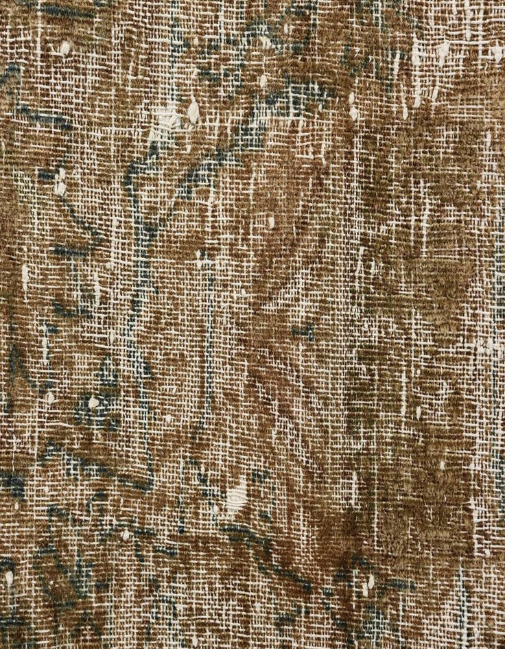 Detail image of 6' x 9' 8  Hand Knotted Ultra Vintage Persian Wool Rug