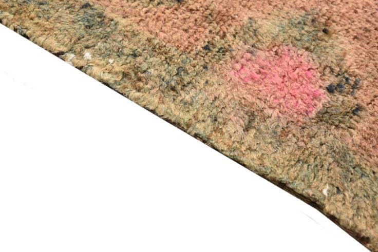 Detail image of 3' 9 x 6' 8 Hand Knotted Ultra Vintage Persian Wool Rug
