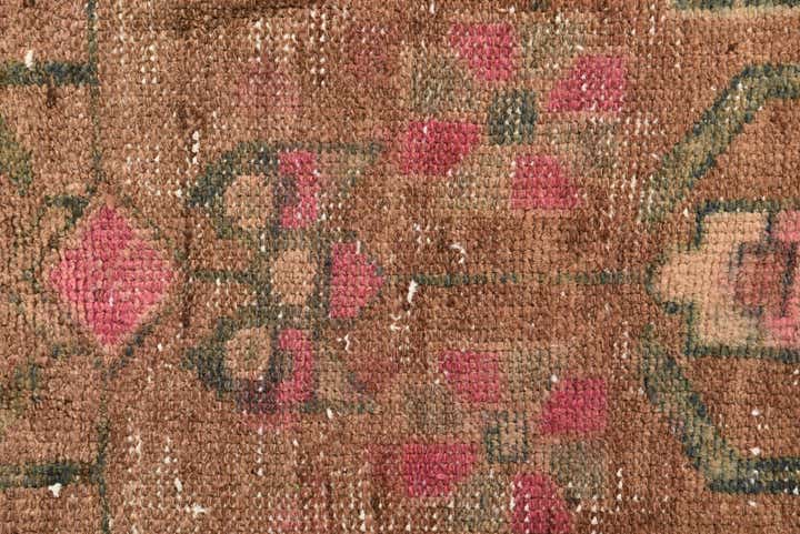 3' 9 x 6' 8 Hand Knotted Ultra Vintage Persian Wool Rug