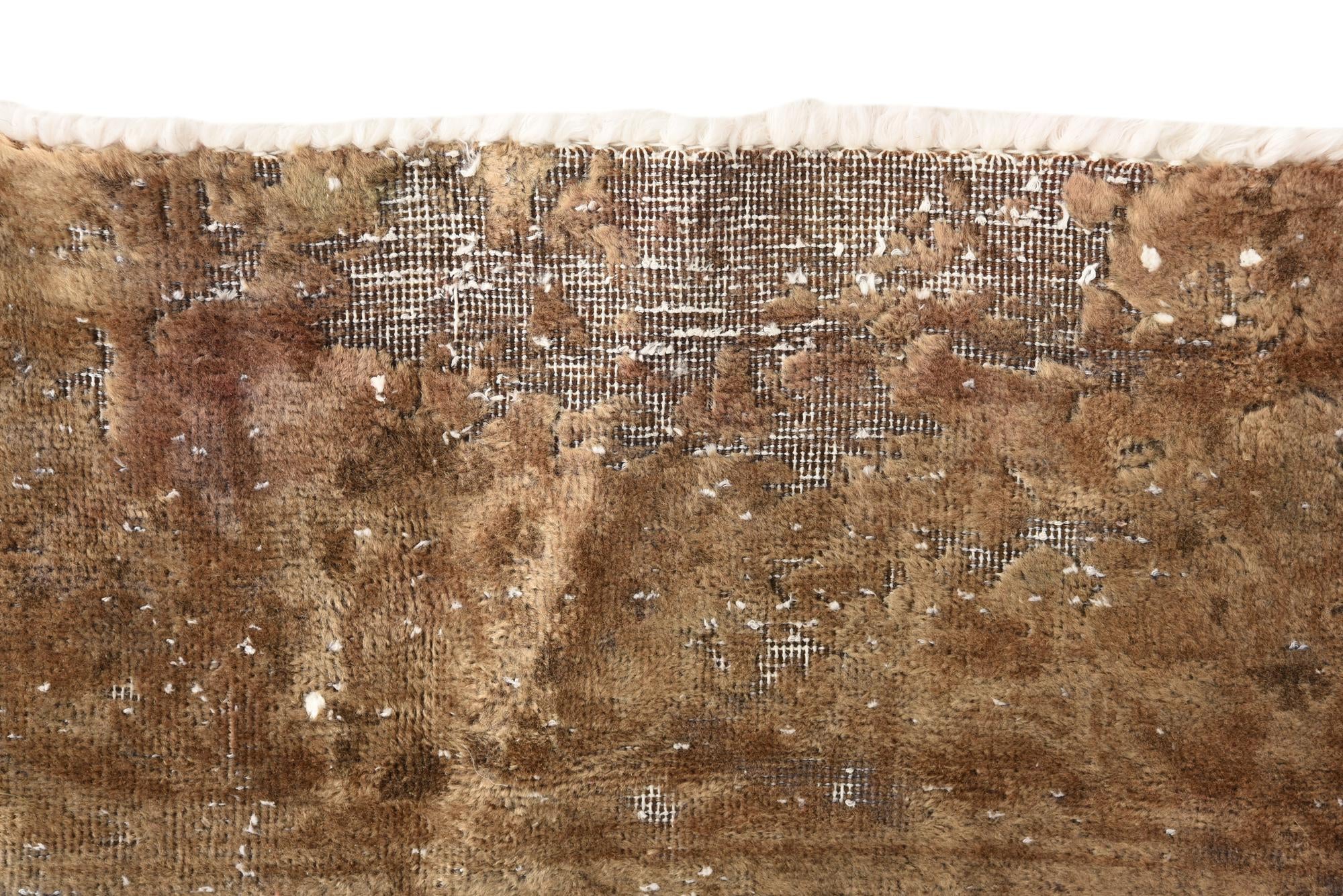 4' 9 x 8' Hand Knotted Ultra Vintage Persian Wool Rug