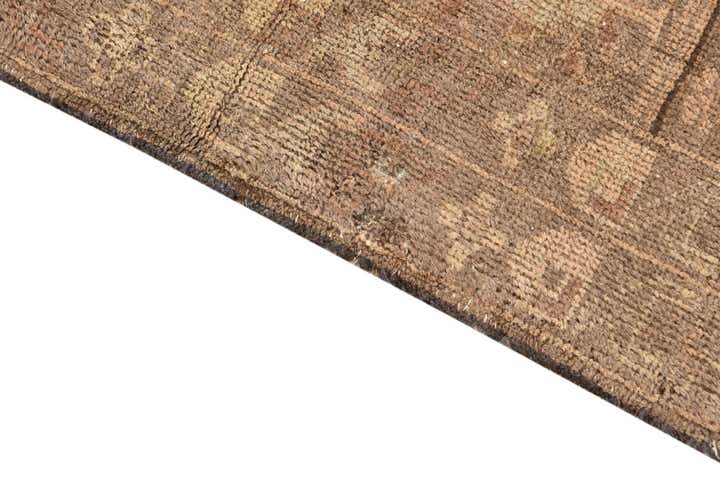 3' 9 x 6' 8 Hand Knotted Ultra Vintage Persian Wool Rug