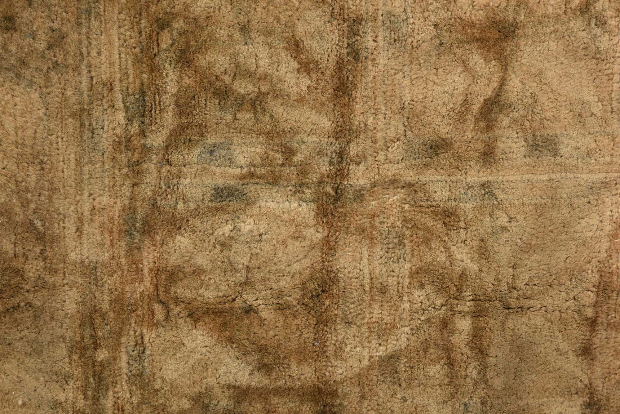 5' 6 x 7' 6 Hand Knotted Ultra Vintage Persian Wool Rug