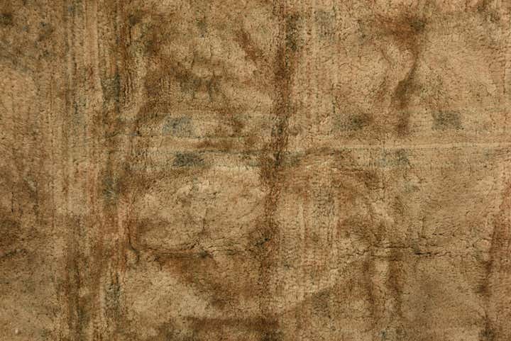 5' 6 x 7' 6 Hand Knotted Ultra Vintage Persian Wool Rug