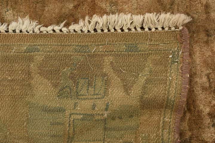 5' 6 x 7' 6 Hand Knotted Ultra Vintage Persian Wool Rug