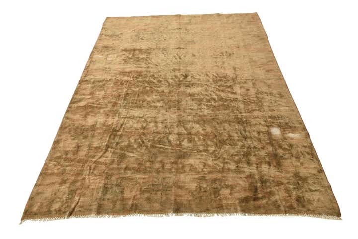 5' 6 x 7' 6 Hand Knotted Ultra Vintage Persian Wool Rug