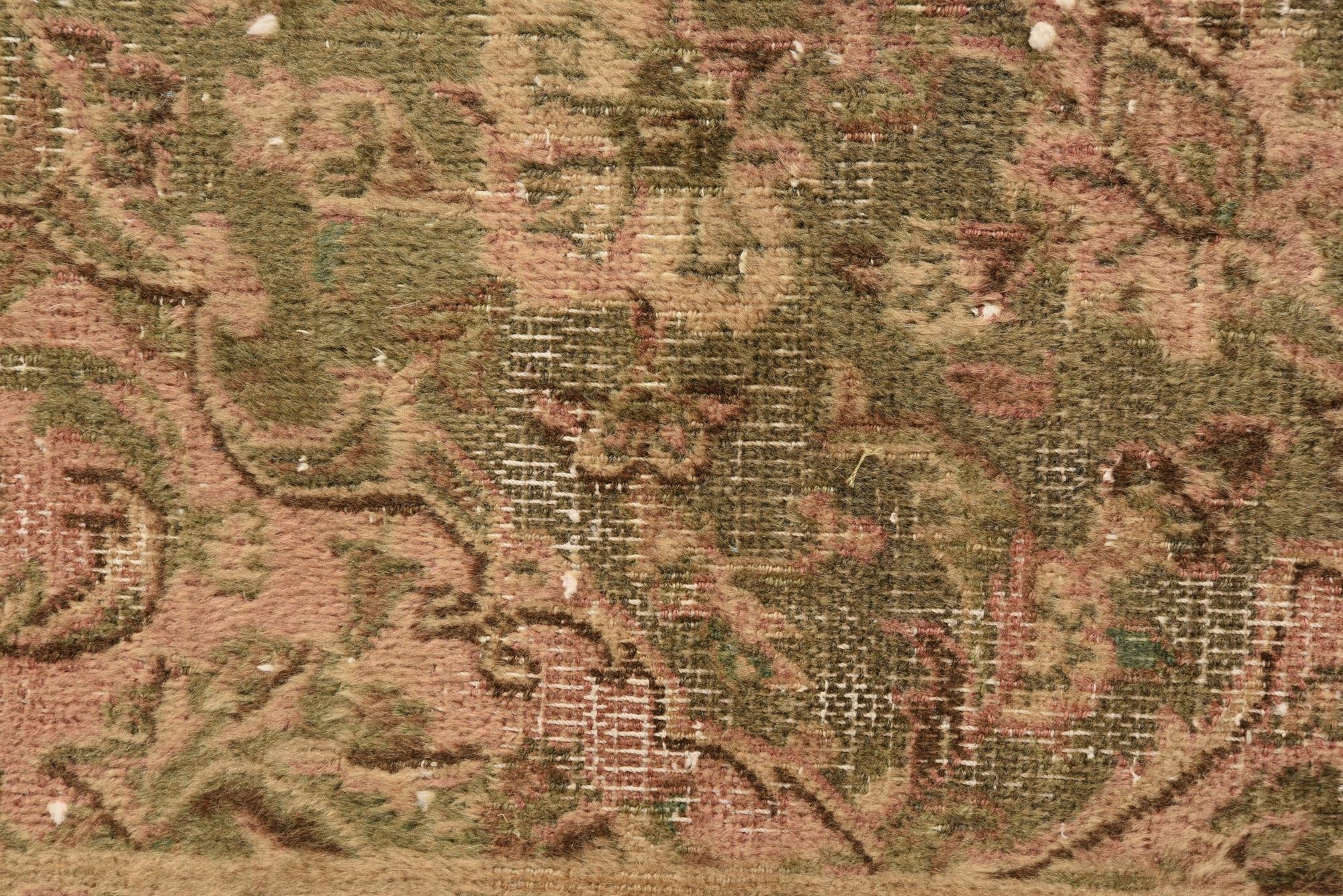 4' 4 x 7' 5 Hand Knotted Ultra Vintage Persian Wool Rug