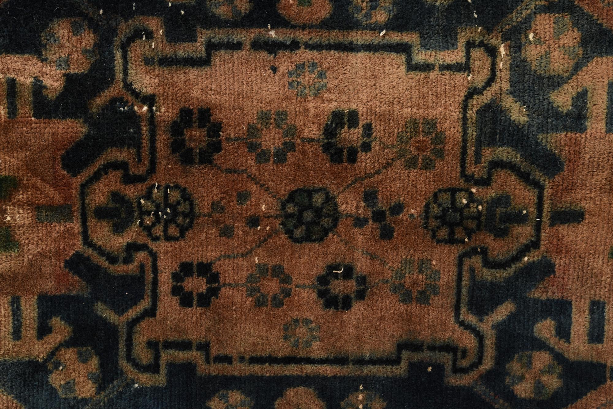 5' 6 x 10' 9 Hand Knotted Ultra Vintage Persian Wool Rug