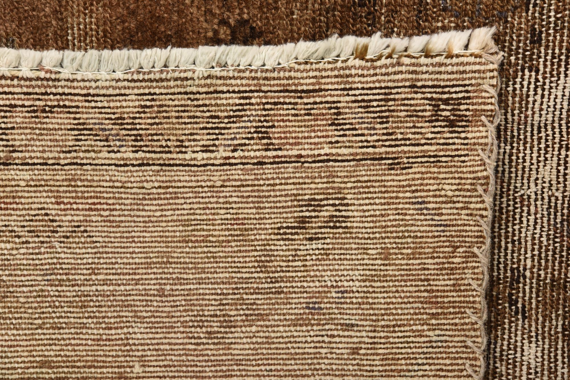 5' 1 x 8' Hand Knotted Ultra Vintage Persian Wool Rug
