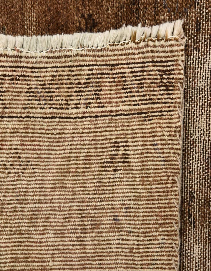 Detail image of 5' 1 x 8'  Hand Knotted Ultra Vintage Persian Wool Rug